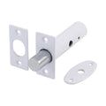 Door Rack Bolts - White - Length mm N/A - Width mm N/A - Bolt Throw mm 18 Timco