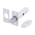 Door Rack Bolt White - 60mm | Bag of 2