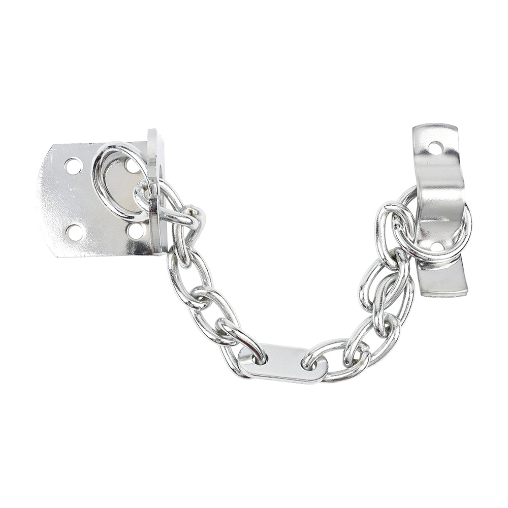 Security Door Chain Sat Chrome - 44mm | TIMpac
