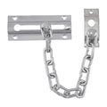 Door Chain - Polished Chrome - Chain Base Plate Size W x H mm 20 x 53 - Chain Receiver Plate Size W x H mm 85 x 34 - Material Steel Timco