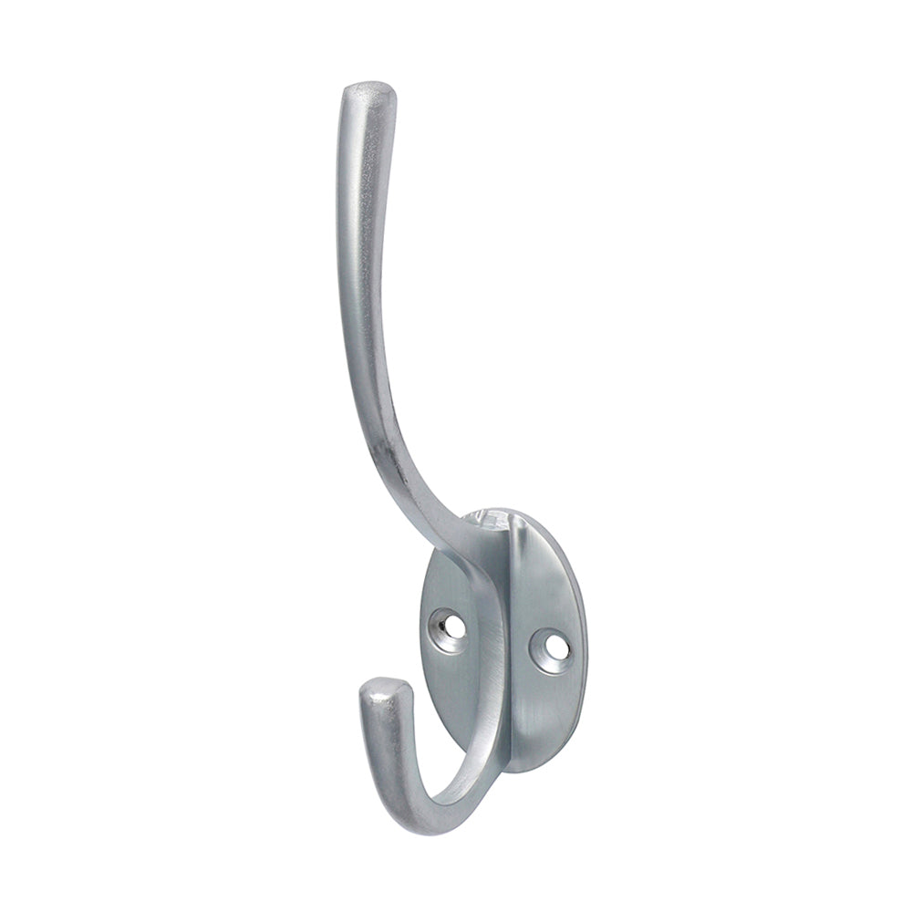 Hat & Coat Hook Sat. Chrome - 125 x 32mm | TIMpac