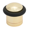 Cylinder Door Stop Pol. Brass - 41mm | TIMpac