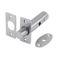 Door Rack Bolt Sat. Chrome - 60mm | Bag of 2
