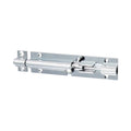 Str. Barrel Bolt Pol. Chrome - 100 x 25mm | Bag