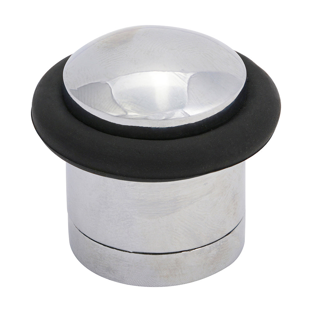 Cylinder Door Stop Pol. Chrome - 41mm | TIMpac