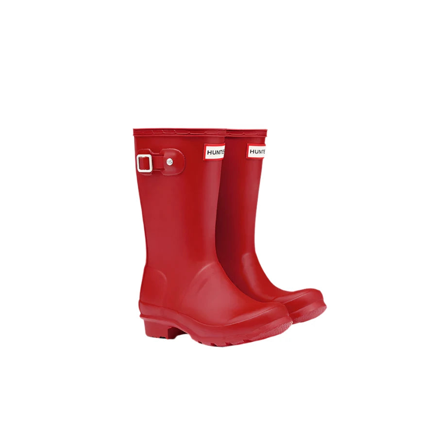 Hunter Original Kids Wellington Boots - Red