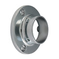Round End Socket P/Chrome - 25mm | TIMpac of 2