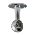 Round End Bracket P/Chrome - 25mm | TIMpac of 2