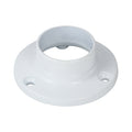 Round End Socket White - 25mm | TIMpac of 2