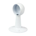 Round End Bracket White - 25mm | TIMpac of 2