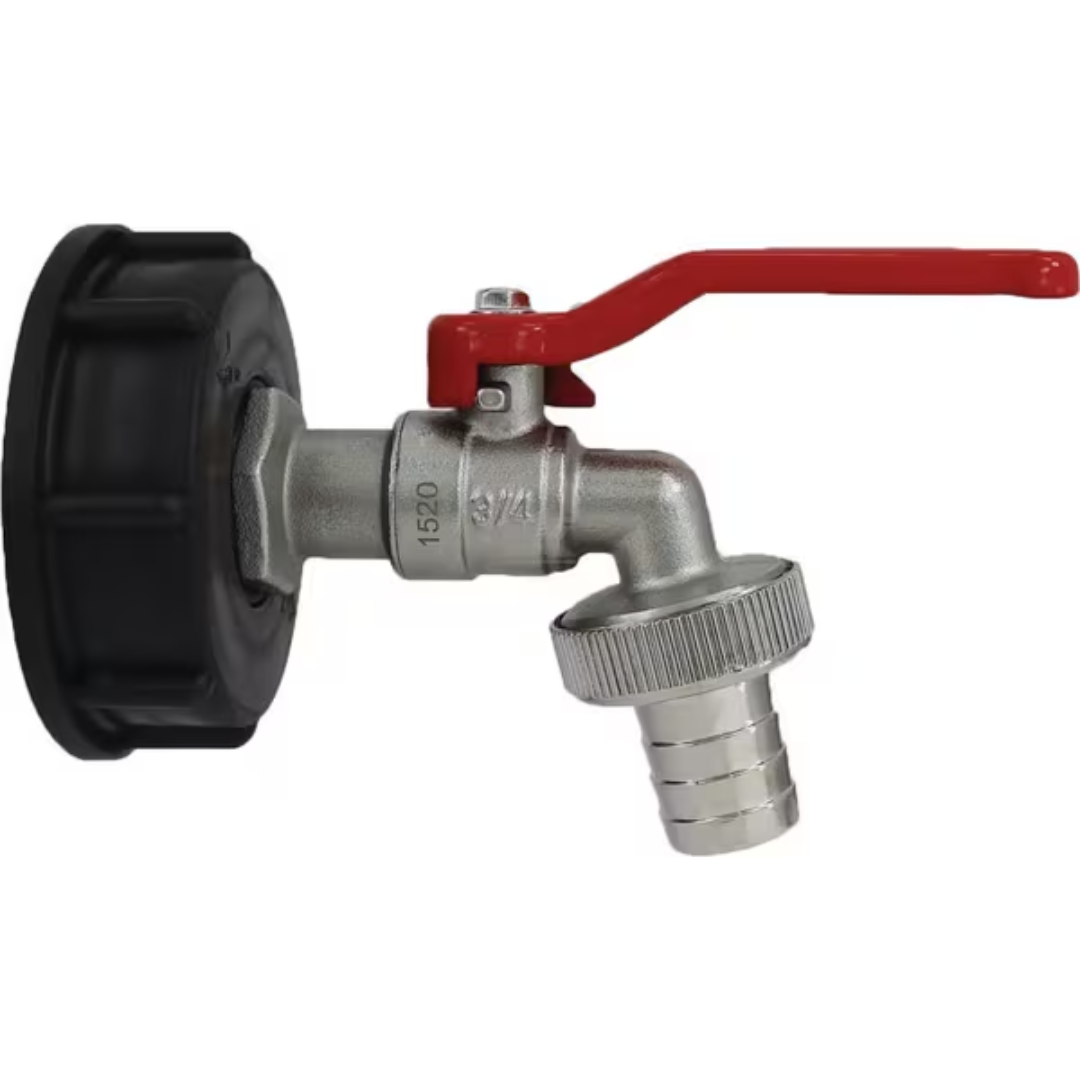 Kramp IBC-adapter S60x6 with tap 3/4"