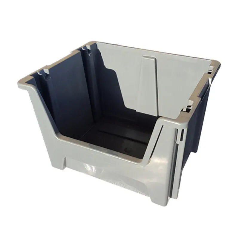 Open Front Grey Picking Bin D 390mm x W 495mm x H 320mm 50L