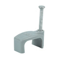 Flat Twin&Earth Cable Clip GRY - To fit 10.0mm | Box of 100