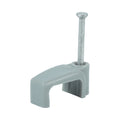Flat Twin&Earth Cable Clip GRY - To fit 6.0mm | Box of 100