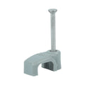 Flat Twin&Earth Cable Clip GRY - To fit 1.5mm | Box of 100