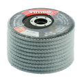 Timco Set of Flap Discs - Zirconium - Type 29 Conical - P120 Grit Timco
