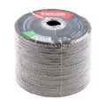 Timco Set of Flap Discs - Aluminium Oxide - Type 29 Conical - 60 Grit - 115 x 22.23 (Pack of 10) Timco