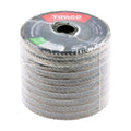Timco Set of Flap Discs - Aluminium Oxide - Type 29 Conical - 40 Grit - 115 x 22.23 (Pack of 10) Timco