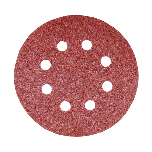 Orbital Sanding Discs Mix Set - 125mm (80/120/180) | Pack of 5