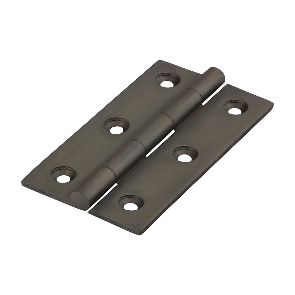 Solid Drawn Hinge BRZ - 75 x 40 | Bag of 2