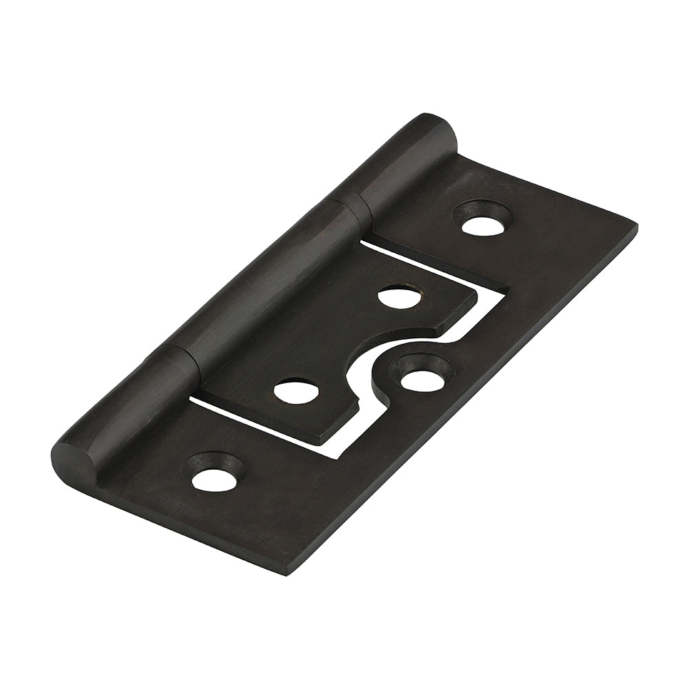Plain Bearing Flush Hinge BRZ - 75 x 50 | Bag of 2