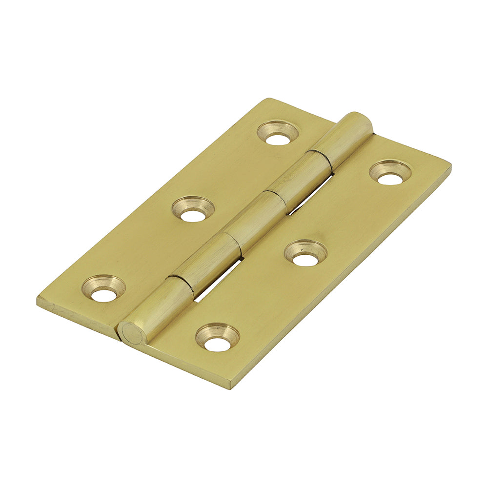 Solid Drawn Hinge PB - 64 x 35 | Bag of 2