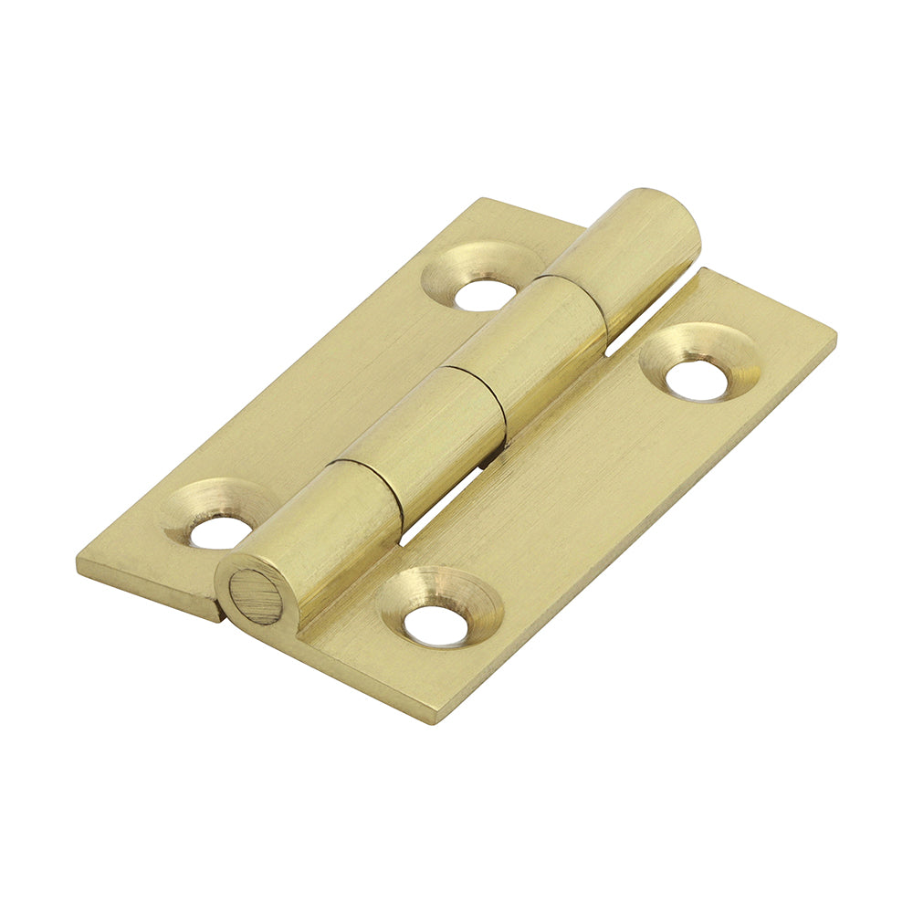 Solid Drawn Hinge PB - 38 x 22 | Bag of 2