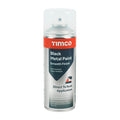 Timco Black Metal Paint - Smooth Finish Timco