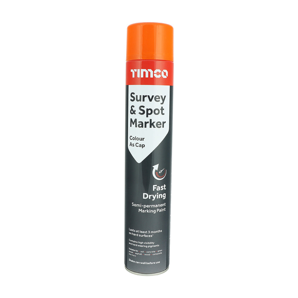 Survey & Spot Marker - Orange - 750ml