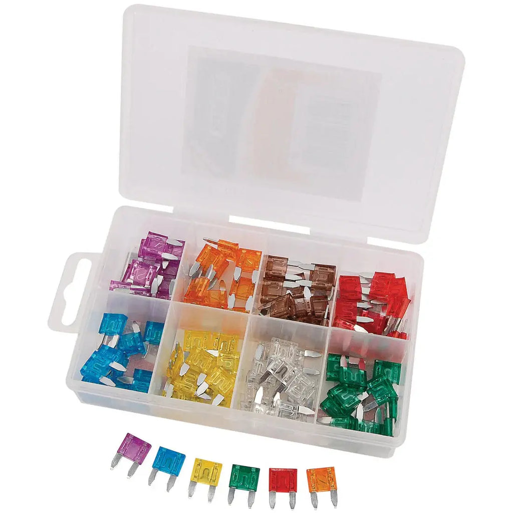 Draper Mini Automotive Plug-In Fuse Assortment (100 Piece) Draper Tools