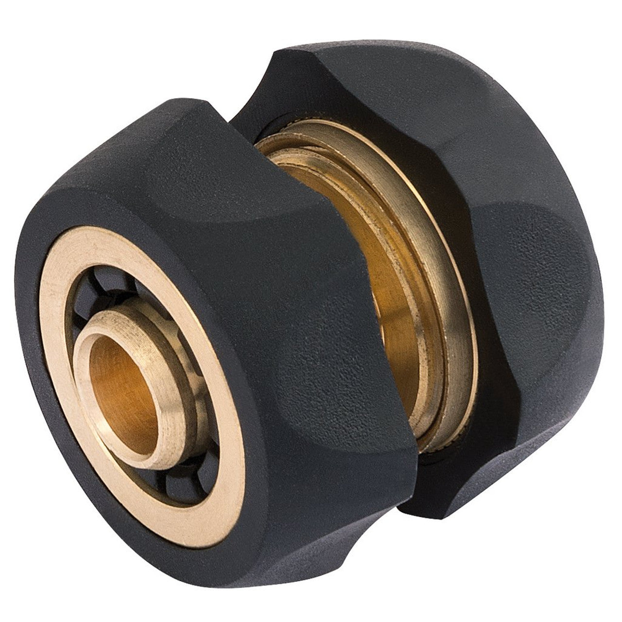 Draper Brass and Rubber Hose Joiner/Mender, 1/2"