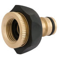 Draper Brass and Rubber Tap Connector, 1/2 - 3/4" Draper Tools