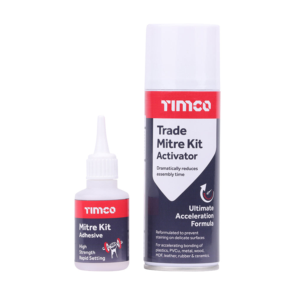 Timco Trade Instant Bond Mitre Kit Timco