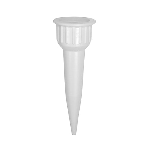 Grip & Fill Nozzles - Colour White - Pack of 6