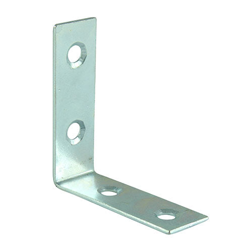 Corner Brace - BZP - 25 x 25 x 16 | TIMpac of 4