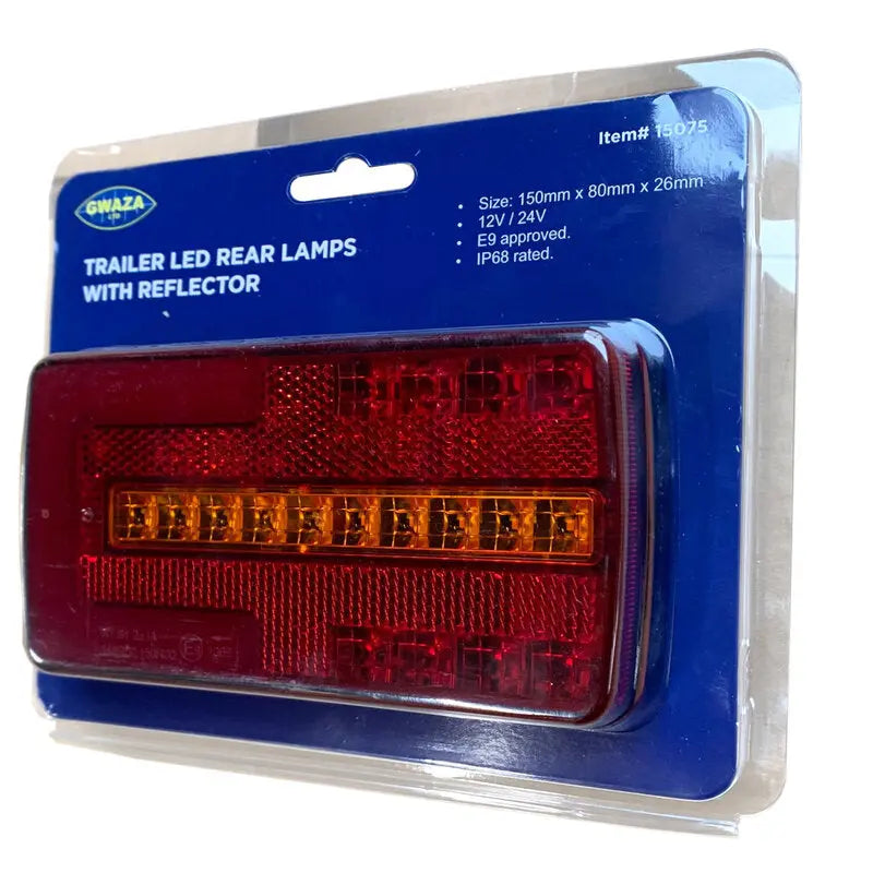 Lamp Rear Trailer 3 in 1 LED 12V/24V