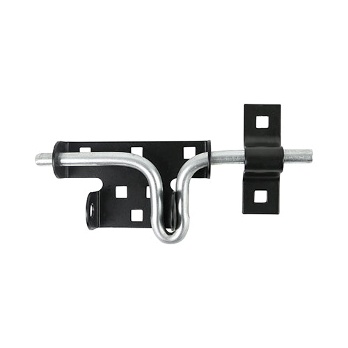 Slide Action Padbolt Black - 7 5/16" | TIMbag