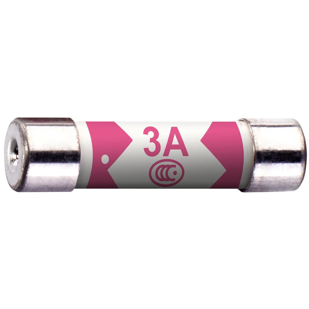 3 Amp Fuses - 10 Pack Masterplug