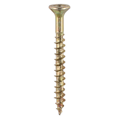 Timco Velocity Premium Multi-Use Screws - PZ - Double Countersunk - Yellow - Box