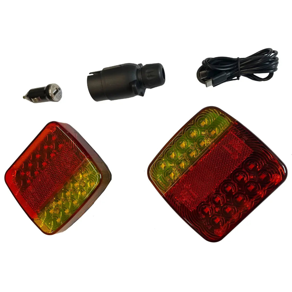 Gwaza Magnetic Wireless LED Lamp Set 12V/24V with 7 Pin Connector