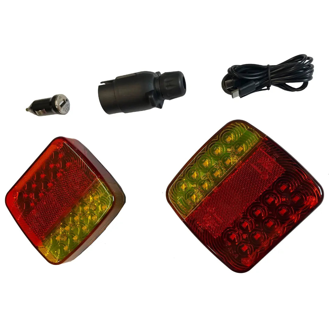 Gwaza Magnetic Wireless LED Lamp Set 12V/24V with 7 Pin Connector
