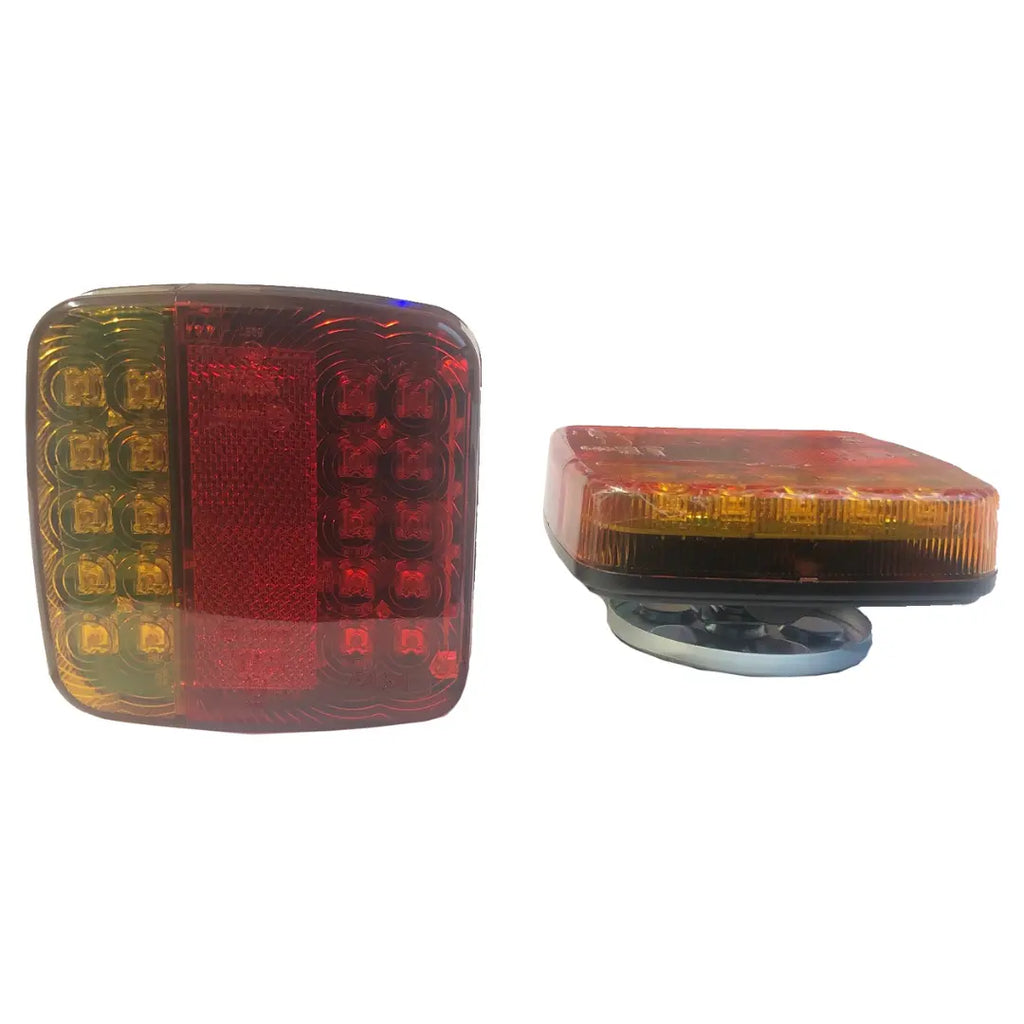 Gwaza Magnetic Wireless LED Lamp Set 12V/24V with 7 Pin Connector