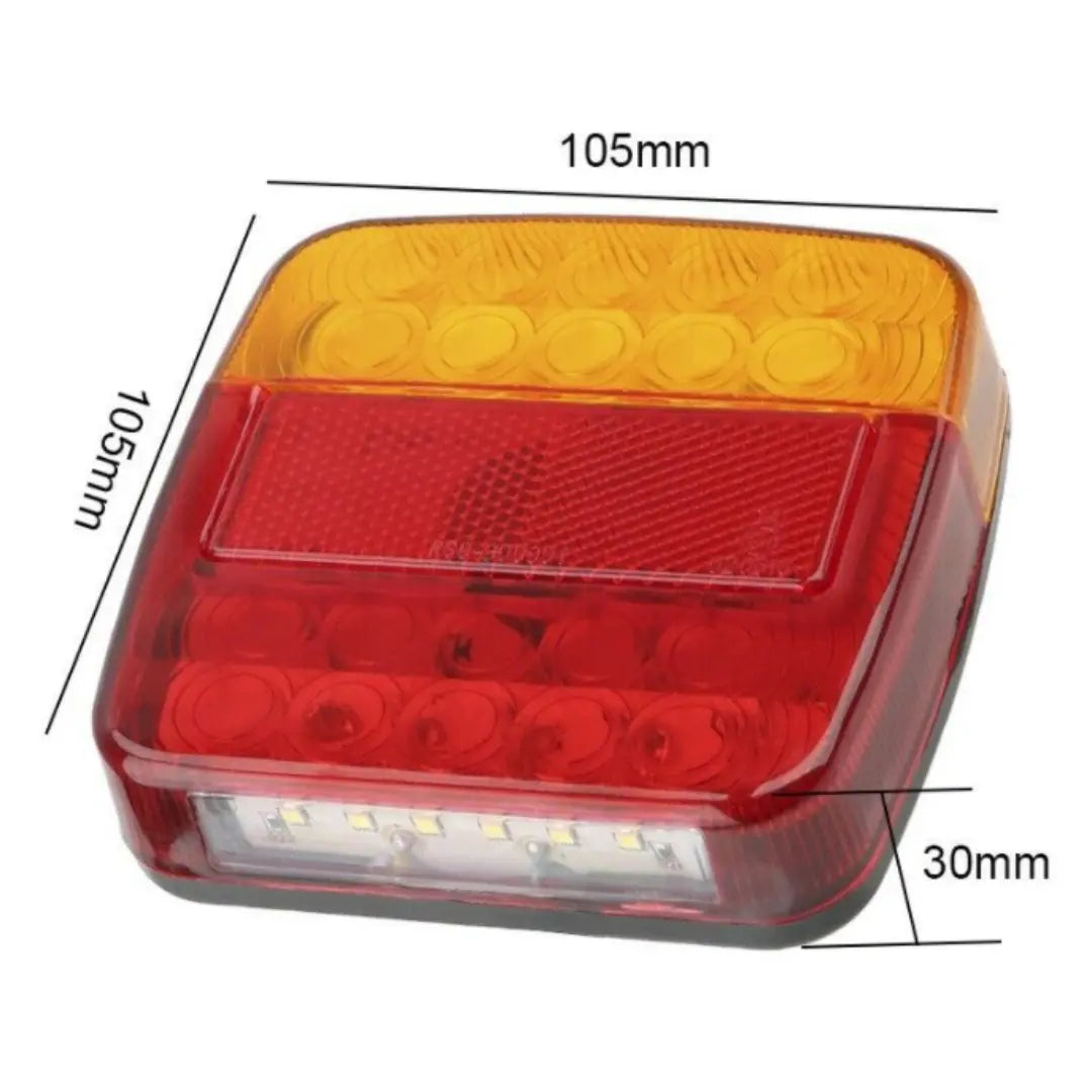 Gwaza Magnetic Wireless LED Lamp Set 12V/24V with 7 Pin Connector