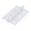 7 Fire Door Hinge Epoxy White - 76 x 51 x 2.2 | Box of 2
