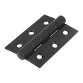 7 Fire Door Hinge Epoxy Black - 75 x 50 | TIMpac of 2