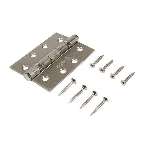 Twin Ball Bear Steel Hinge SN - 102 x 76 | Box of 2