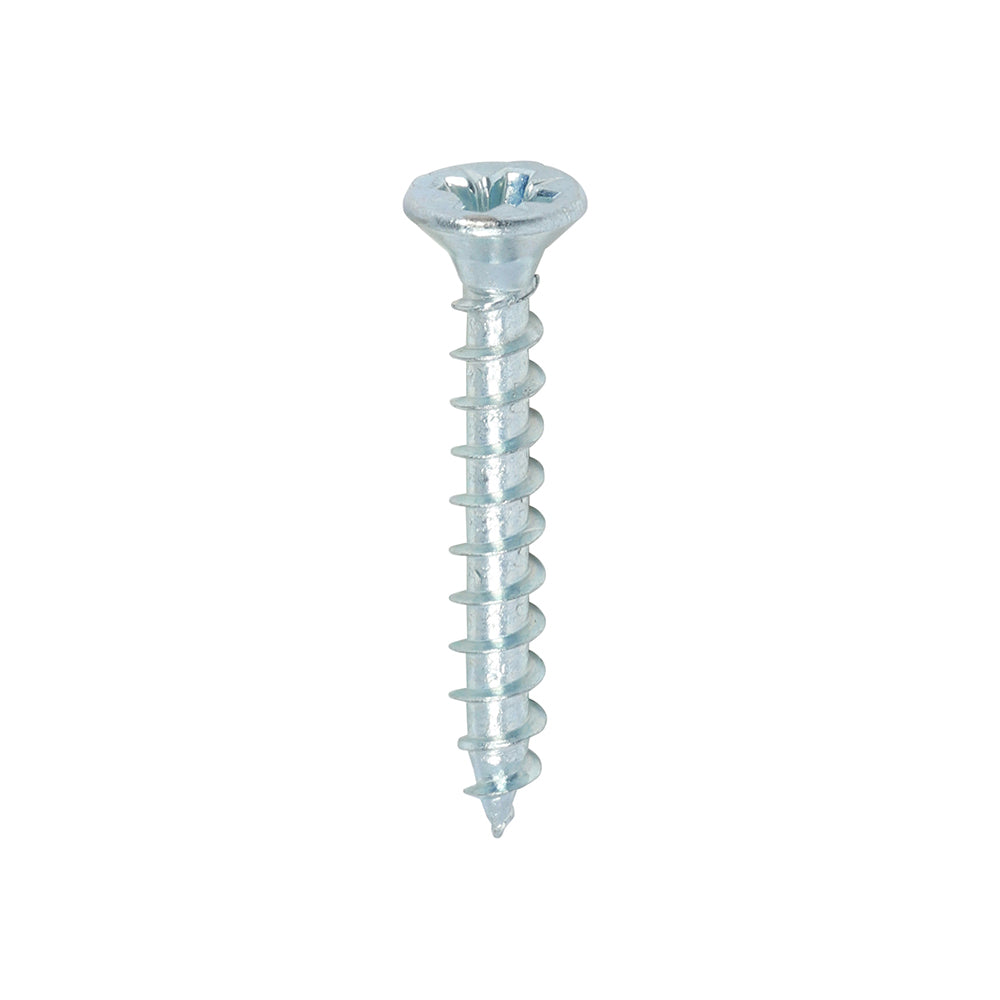 Solo Woodscrew PZ2 CSK Zinc - 3.5 x 25 | Box of 200