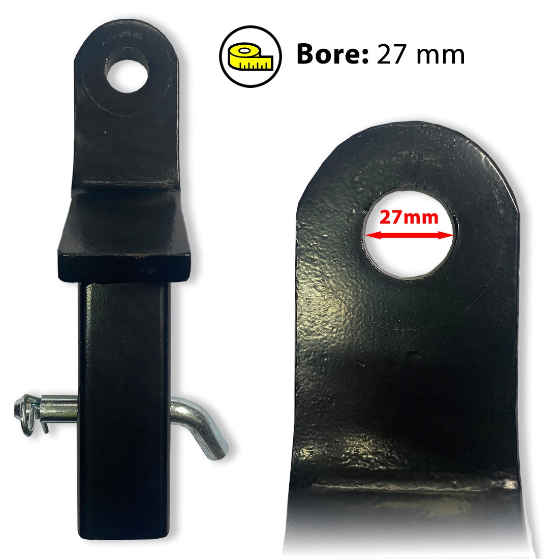 Gwaza Detachable Tow Hitch - John Deere Gator