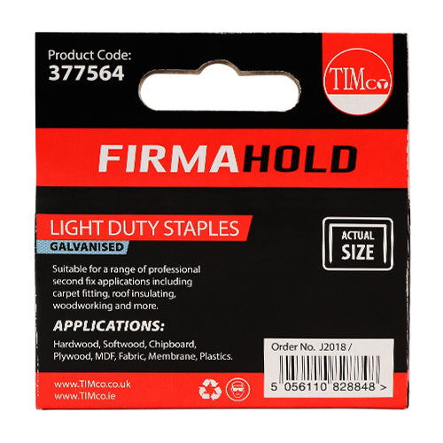 Staples LD Chisel GALV - 8mm | Box of 1000