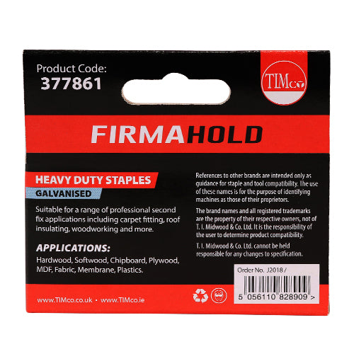 Staples HD Chisel GALV - 14mm | Box of 1000